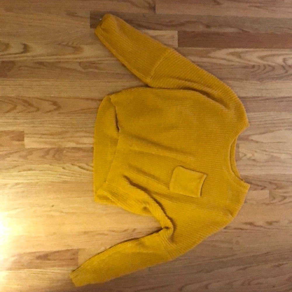 Golden sweater